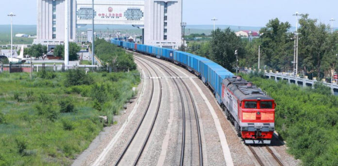 #CHINA-INNER MONGOLIA-MANZHOULI-FREIGHT TRAIN (CN)